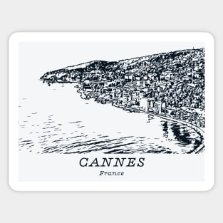 Cannes - France Sticker